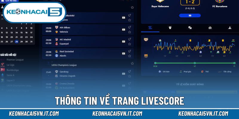 Thông tin về trang Livescore