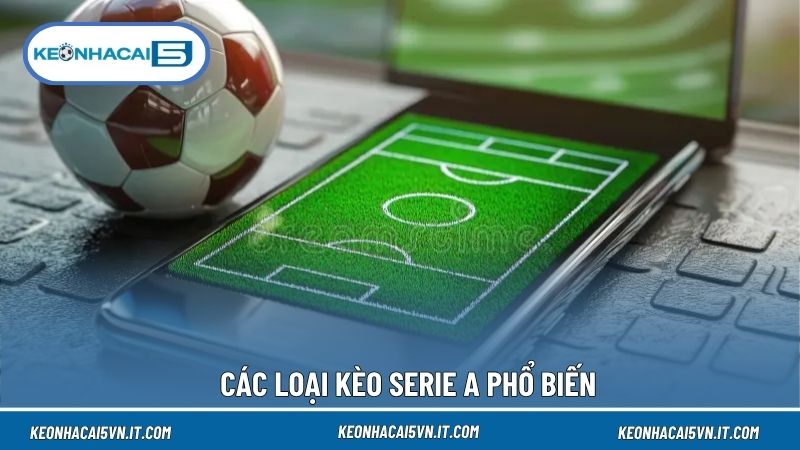 Người theo dõi bóng đá Ý có thể tiếp cận nhiều loại tỷ lệ khác nhau