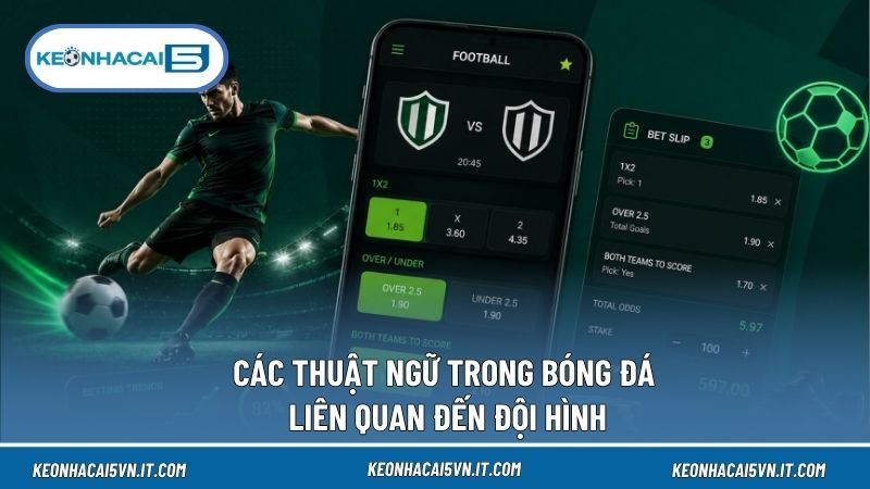 Các Thuật Ngữ Trong Bóng Đá - Kiến Thức Cơ Bản Cho Tín Đồ Đam Mê 4 Các thuật ngữ trong bóng đá về đội hình thường liên quan đến các con số
