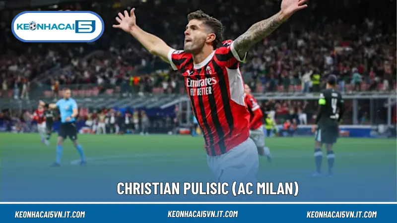 Danh sách cầu thủ sắp hết hợp đồng có sự xuất hiện của Christian Pulisic, ngôi sao đang khoác áo AC Milan