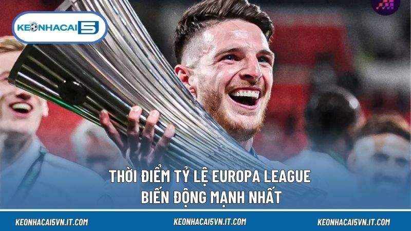 Tỷ lệ kèo cúp C2 có thể thay đổi từ lúc mở đến trước giờ bóng lăn