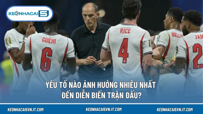Không có yếu tố đơn lẻ nào quyết định hoàn toàn kết quả của một trận đấu bóng đá
